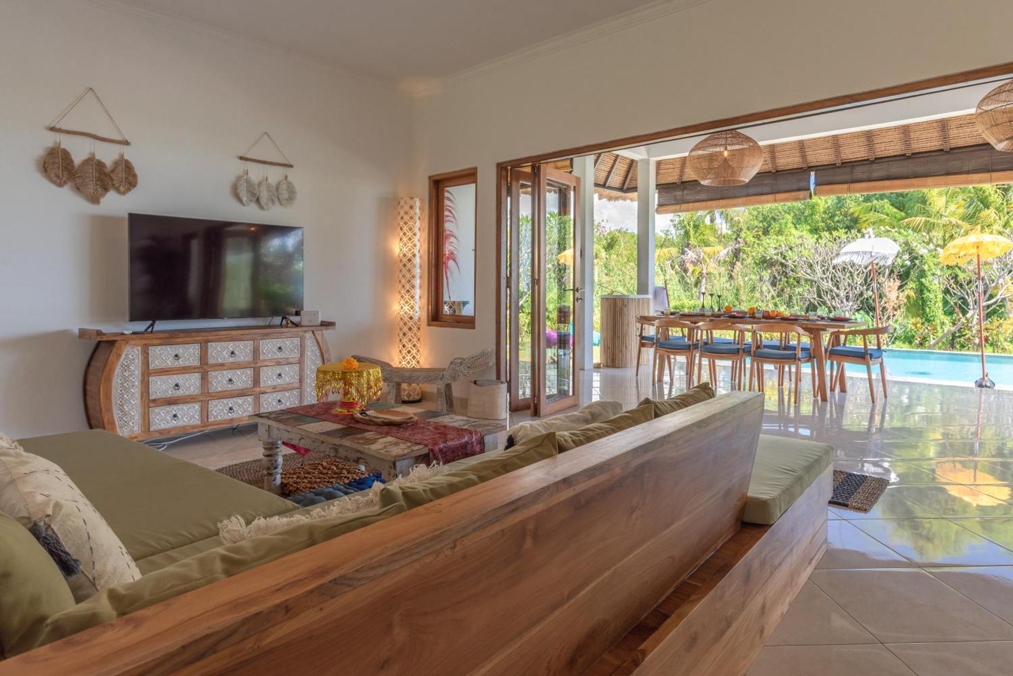 Absolute Beach Front Villa Umeanyar Exterior foto