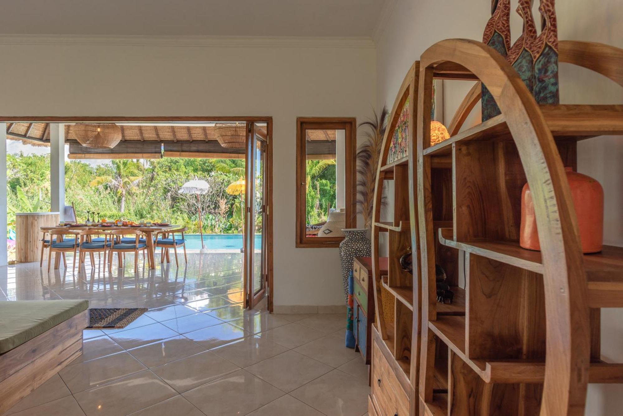 Absolute Beach Front Villa Umeanyar Exterior foto